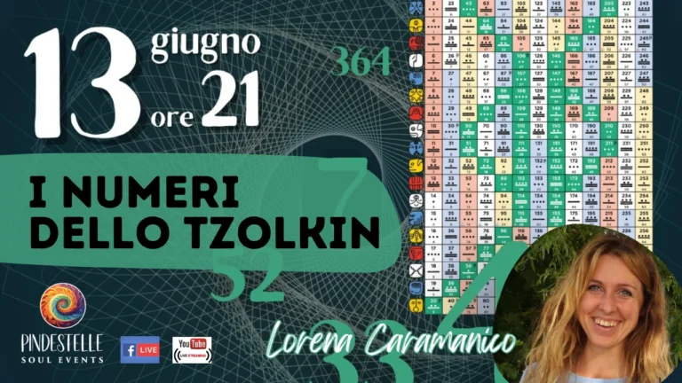 i numeri dello tzolkin lorena caramanico